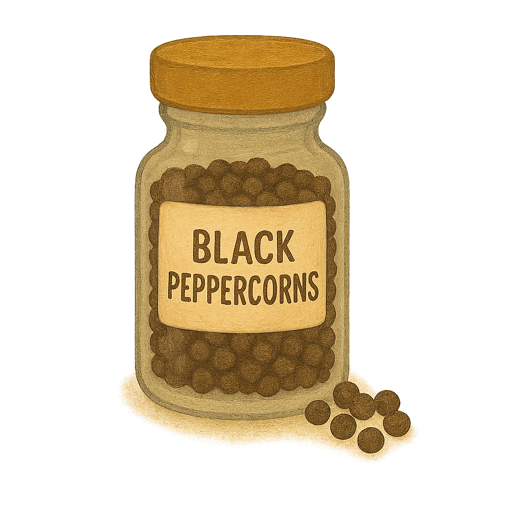 Black Peppercorns (100g)